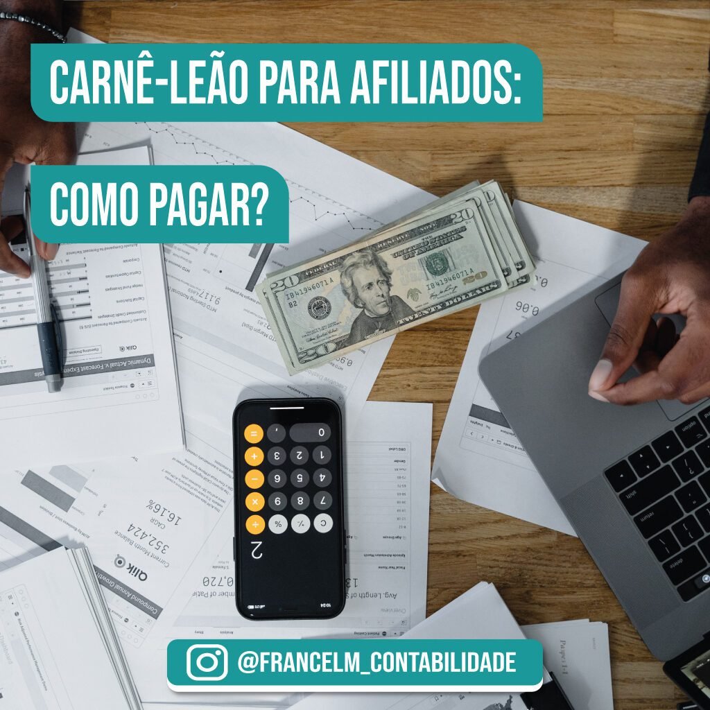 Carnê-leão para afiliados: Como regularizar?