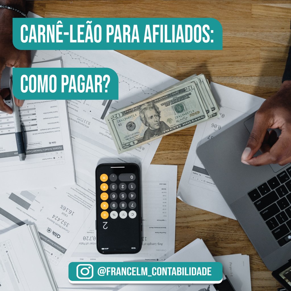 Carnê-leão para afiliados: Como regularizar?