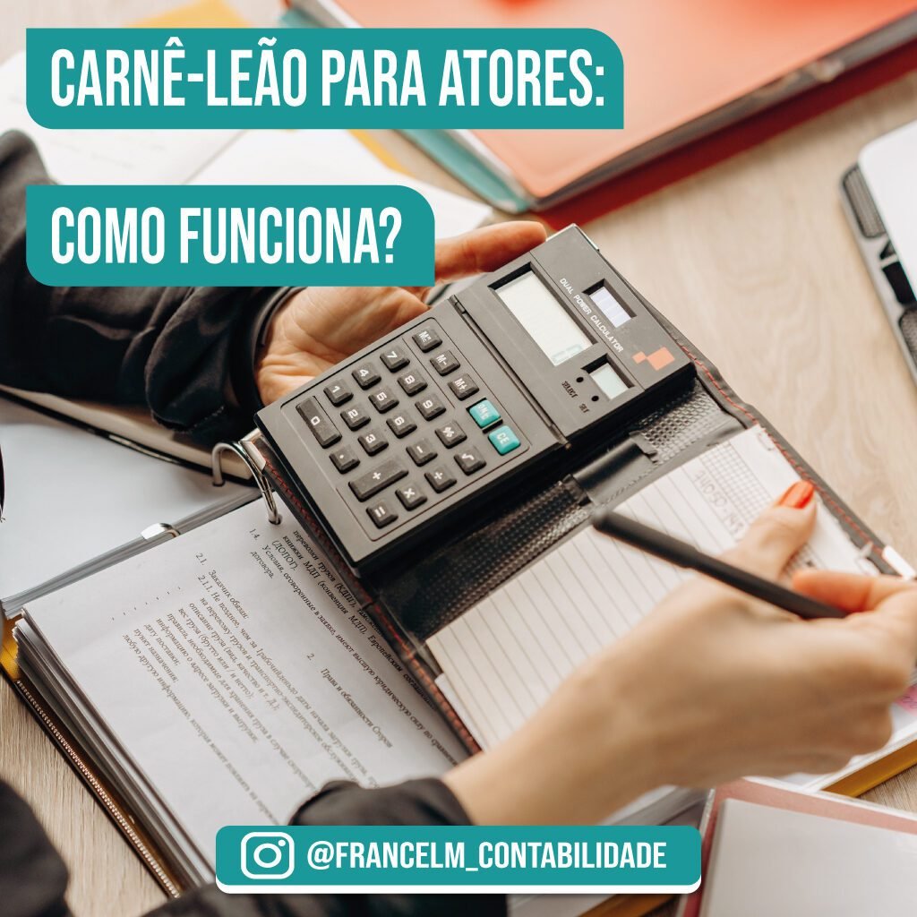 Carnê-leão para atores: Como declarar?