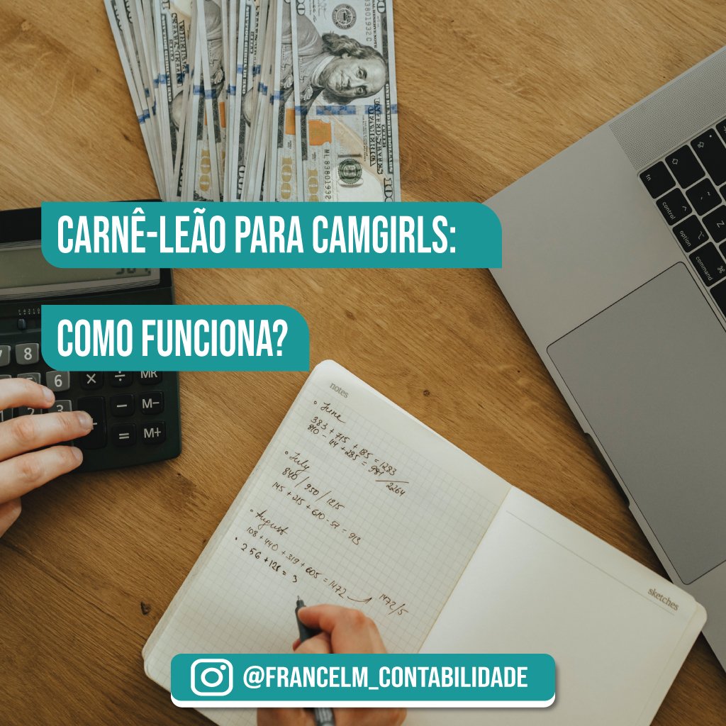 Carnê-leão para camgirls: É obrigatório?
