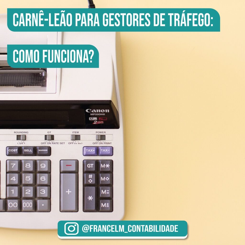 Carnê-leão para gestores de tráfego: É obrigatório?