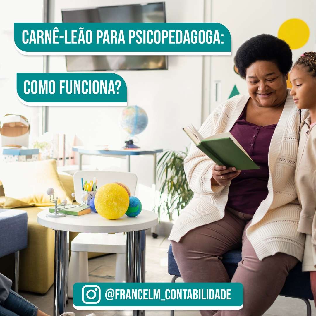 Carnê-leão para psicopedagoga: Como quitar?